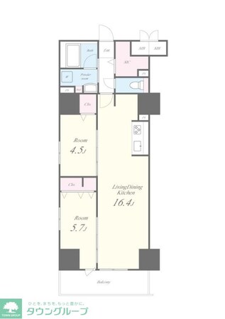 スターズスクエア浦和美園の物件間取画像